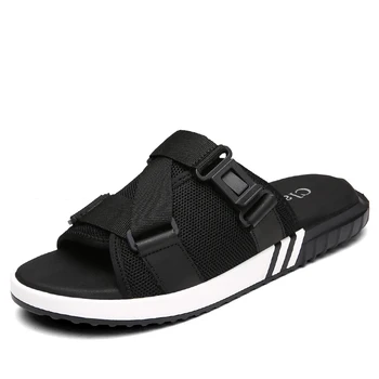 

sandalia large mountain outdoor mens breathable slip luxury sandalias dress hombre sandales hollow praia beach summer male on s