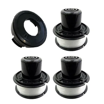 

2pcs Bump Cap Spool Set For Black&Decker ST4000 ST4050 ST4500 Trimmer Tools Includes A .065\" Diameter Line