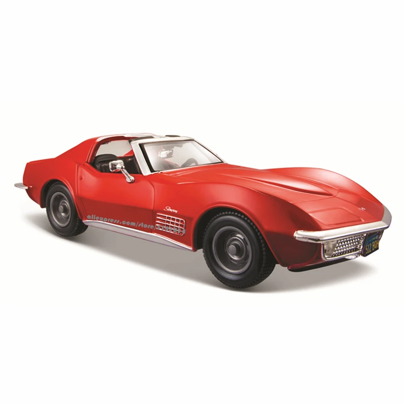 Maisto 1:24 1970 Corvette Alloy die-cast static car model manufacturer authorized collection gift toy tool