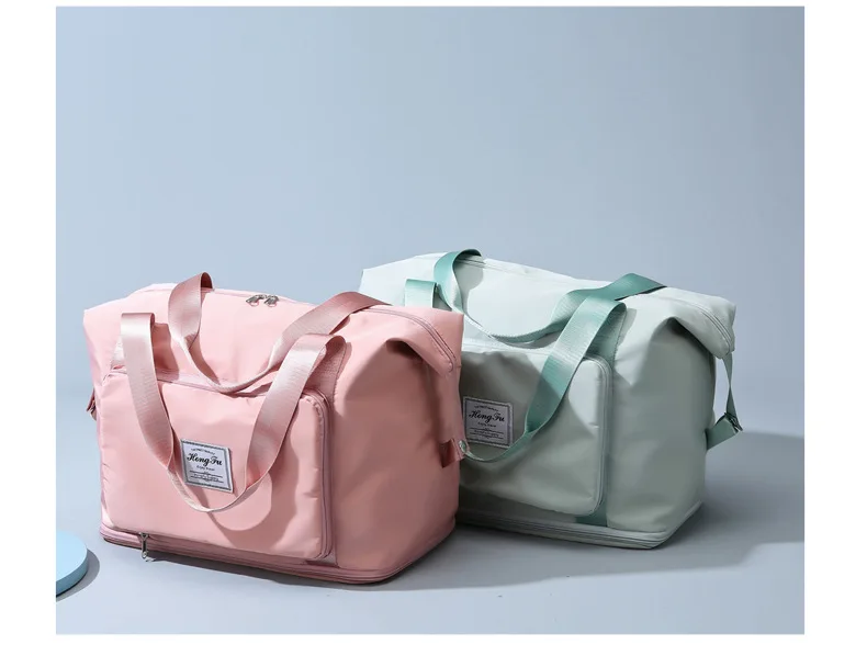 Large Capacity Folding Travel Bags Waterproof Luggage Tote Handbag Gym Yoga