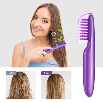 

Tame Mane Electric Detangling Brush Hair Curly Detangle Brush Scalp Massage Comb Loosen knots and Tangles For Wet and Dry Hair