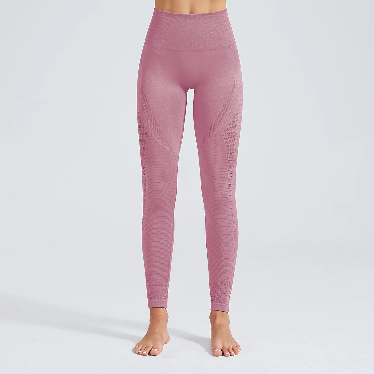 

Women Gym Energy Seamless Leggings High Waist Fitness Super Stretchy Gym Tights Leggings Tummy Control Yoga Pants Running Tights