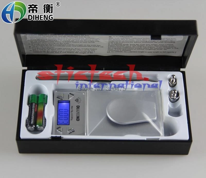  또는  실용적인 고정밀 휴대용 LCD 디지털 포켓 그램 보석 저울 무게 균형, 20 개, 20g x 0.001g