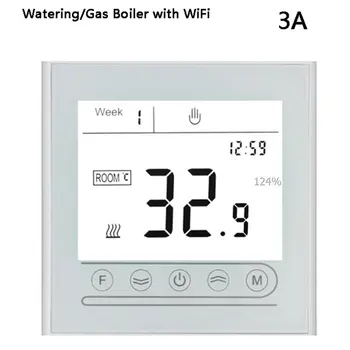 

WiFi Smart Thermostat Electric Heating Temperature Controller For Gas Boiler Alexa Google Home Thermoregulator