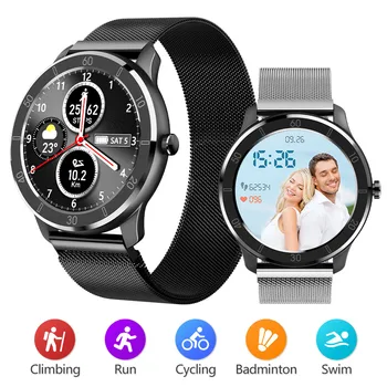 

Full Touch Screen Sports Smart Watch Custom dial Waterproof Blood pressure oxygen SmartWatch for Android IOS Fitness Watch
