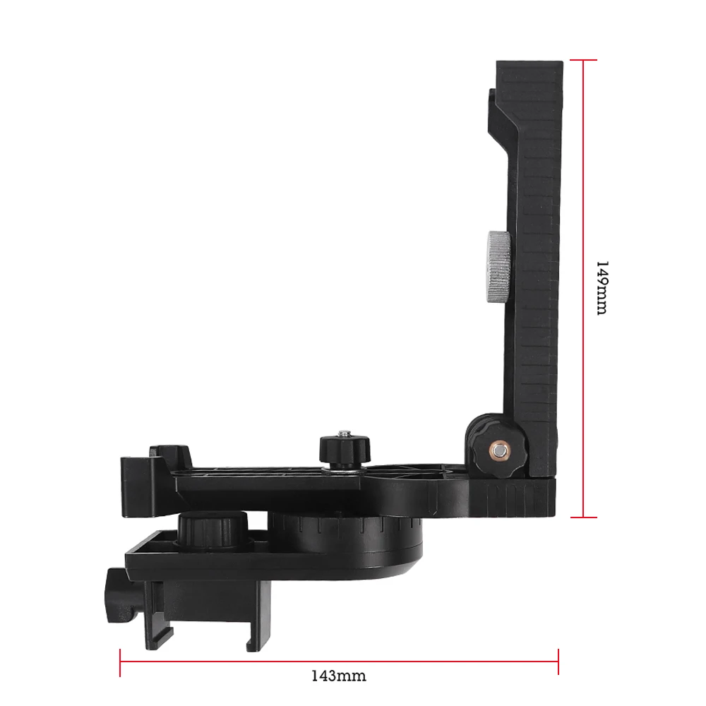 PUERCI laser level 360 degree rotatable wall mount bracket Laser level universal wall bracket for all 3D 4D laser level