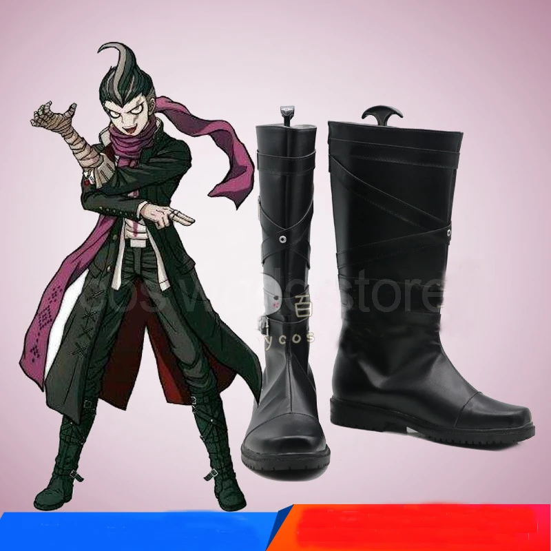 Super Danganronpa 2 Gundam Tanaka Cosplay Chaussures