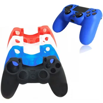 

Bevigac Silicone Protective Handle Case Gamepad Cover Shell for Sony Playstation 4 PS4 Controller Grip Handle Protector Skin