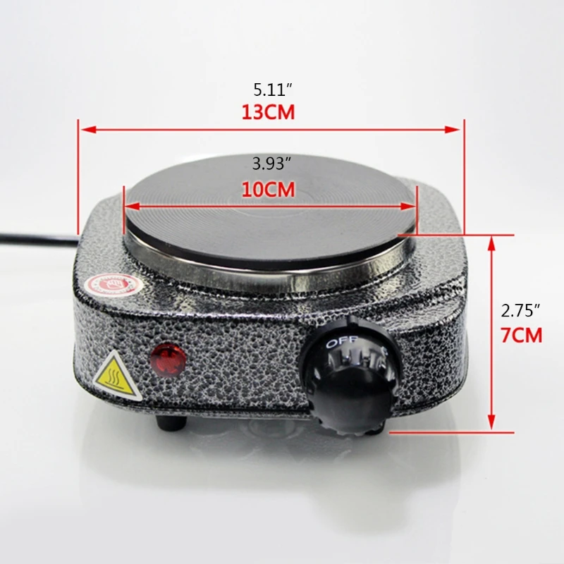 500W Mini Electric Stove Hot Plate Cooking Plate Multifunction Coffee Tea Heater Home Appliance Hot Plates for New