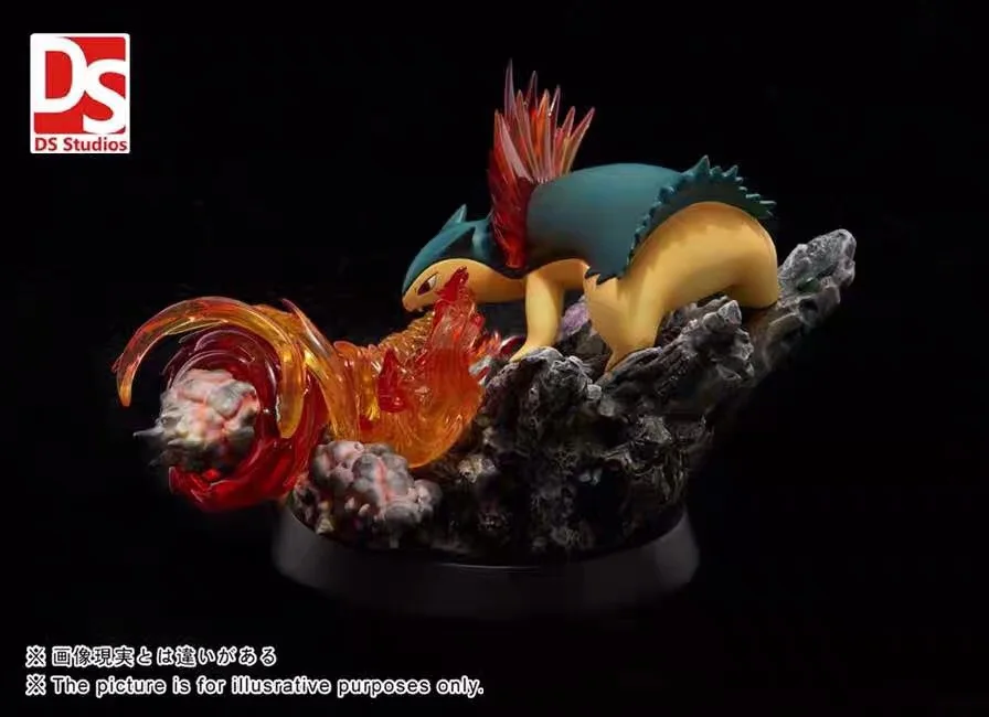 DS Typhlosion статуя окрашенная модель 16 см коллекция скульптура GK