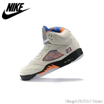 

Nike Air Jordan 5 AJ5 Men's Breathable Basketball Shoes Sport Sneakers Athletic Footwear