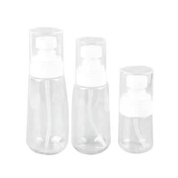 

3Pcs/Set Clear Plastic Perfume Empty Spray Bottle Alcohol Bottles Travel Makeup Beauty Reuse