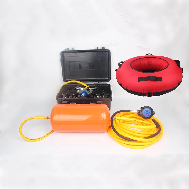 DP70BWB Scuba Diving equipment 12V full set Hookah Diving Compressor