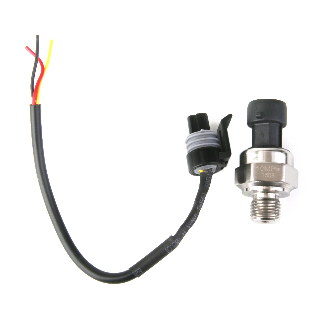 G1/4 Transducer Sensor 0-10MPa for Hydraulic/Pneumatic Pressure Gauge Oil