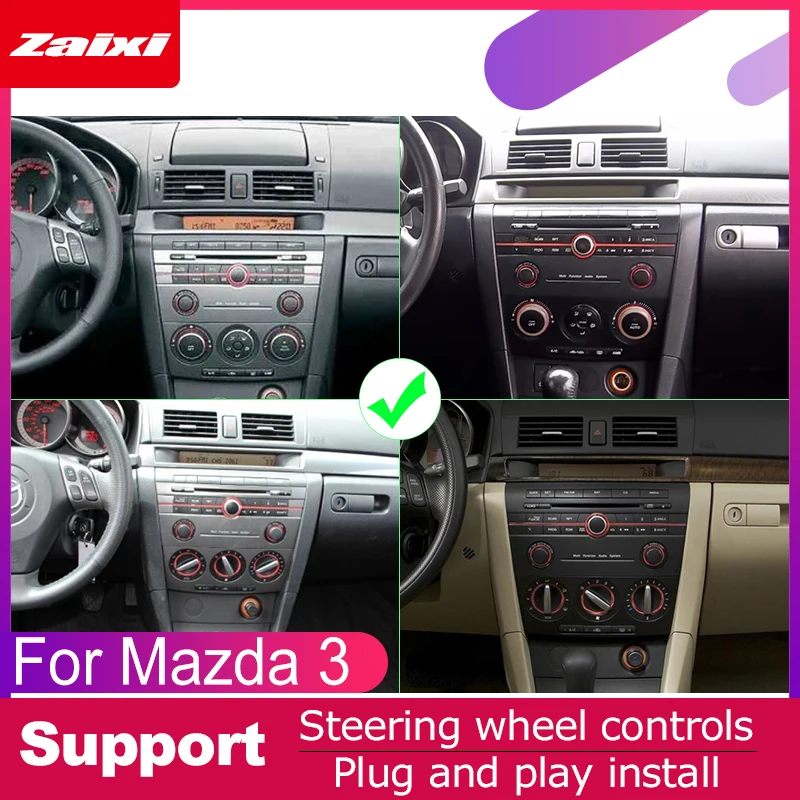 Clearance ZaiXi 2 DIN Auto DVD Player GPS Navi Navigation For Mazda 3 2006~2012 Car Android Multimedia System Screen Radio Stereo 5 Clearance ZaiXi 2 DIN Auto DVD Player GPS Navi Navigation For Mazda 3 2006~2012 Car Android Multimedia System Screen Radio Stereo 5