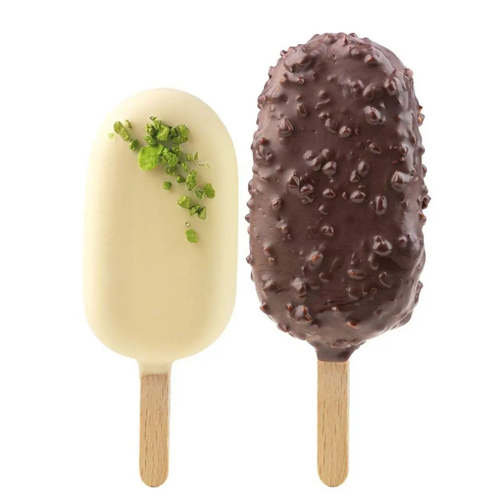 Ice Cream Grasping Interest Training Popsicle Tongue Plate Children Manual Wooden Stick Environmental Grade Material