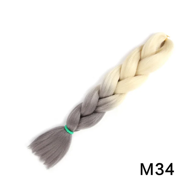 Natifah Jumbo Braiding Hair For Afro Curls Jumbo Box Braids Hair Kanekalon For Hair Afro Extensions Braids Synthetic Fake Hair M34