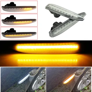 

2 Pieces Dynamic LED Side Marker Indicator Turn Signal Light FIT For BMW 7 Series E65 E66 E67