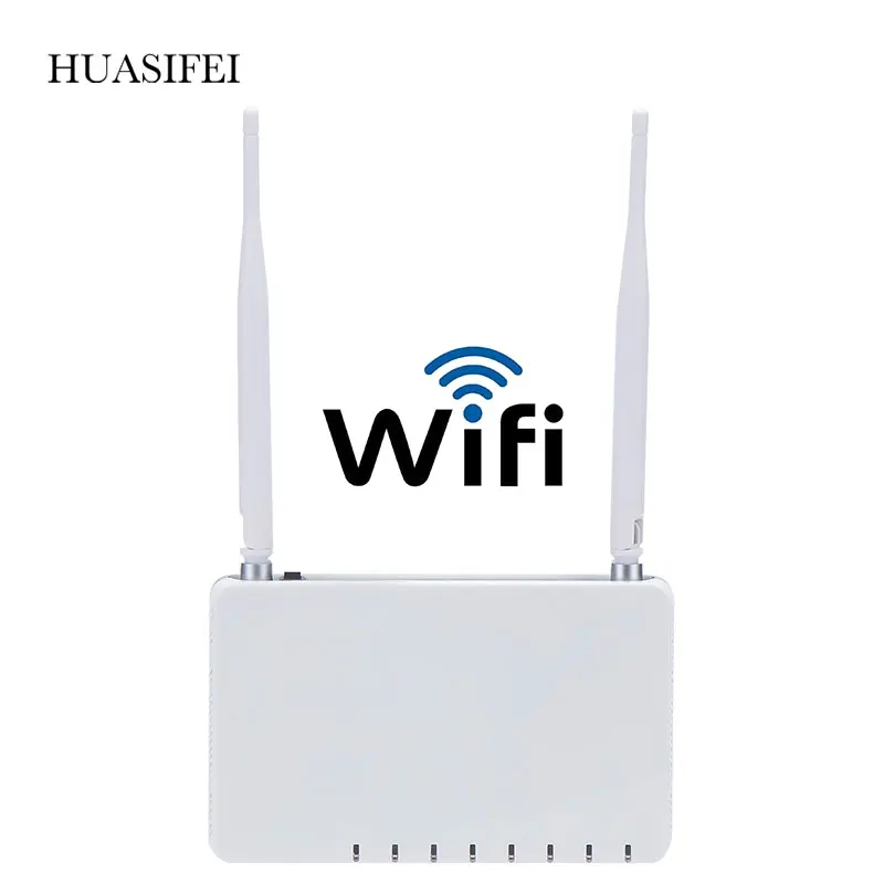 HUASIFEI 300Mbps router wifi wireless ad alta potenza 1WAN 3LAN porta RJ45  supporta SIP VOIP firmware multilingue - AliExpress