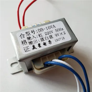

9V-0-9V 0.55A Transformer 10VA 220V input Power Transformer EI48 Transformer for power supply transformer