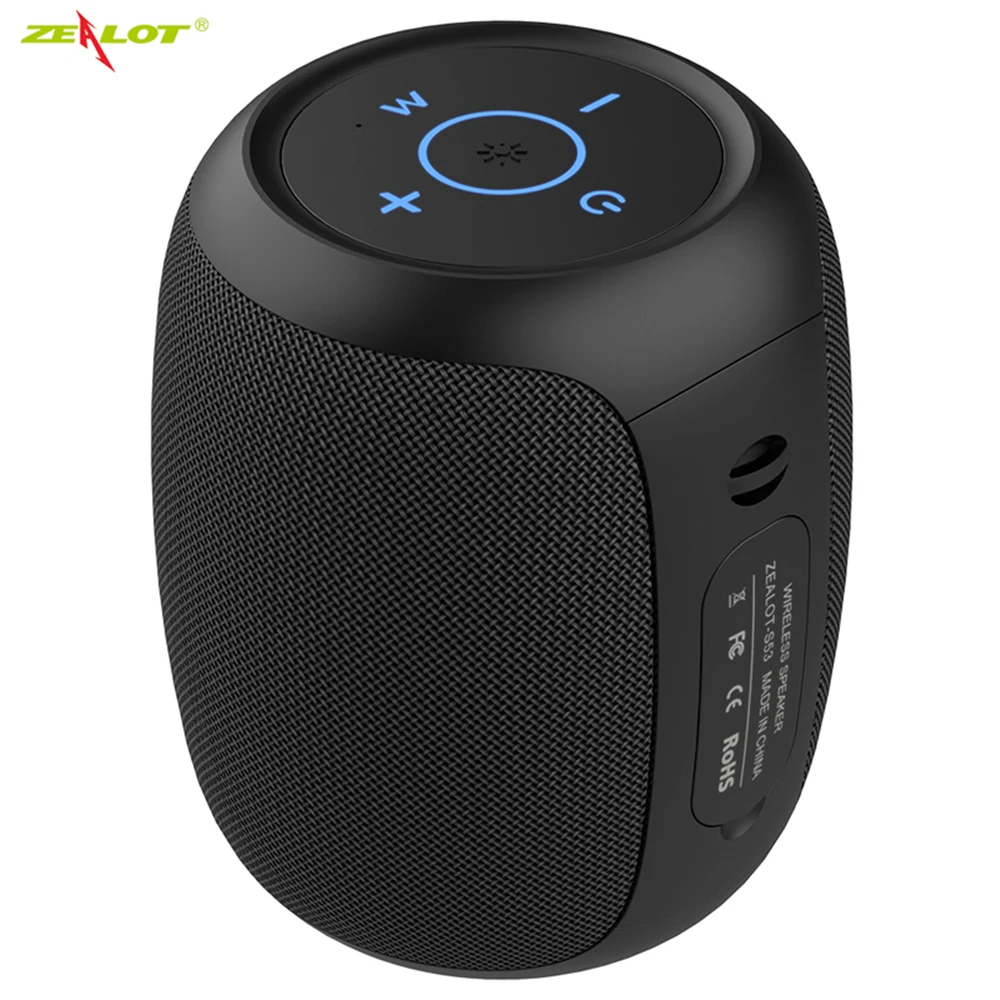 Bluetooth-Колонка ZEALOT S53 водонепроницаемая IPX6 24 часа 20 Вт | Электроника