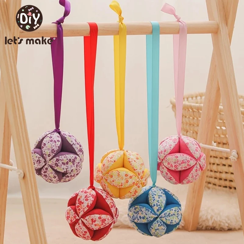 Baby Toys Newborn Rattle Ball Baby Toys Rattles Mobiles Bed Hanging