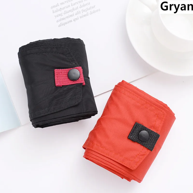 

New Tote Originality Shopping bag Nylon foldable Recycle Bag Open the bag with a shake Easy to carry reusable shopping bag