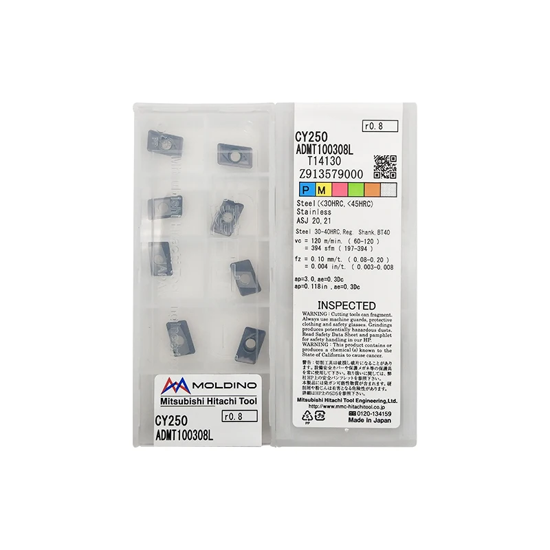 ADMT100308L CY250 100 HITACHI Original carbide insert with the best
