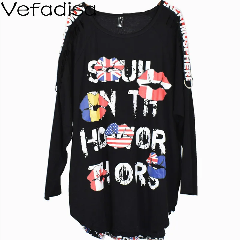 long sleeve t shirt dress plus size