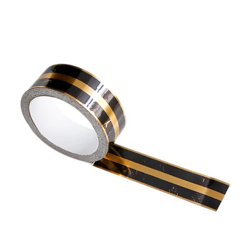 

5Pcs Floor Tile Beautiful Edge Line Beautiful Seam Stick Strip Waterproof Stick Strip Skirting Line Self-Adhesive