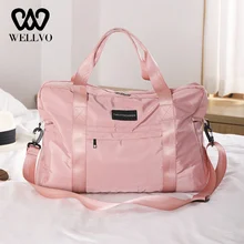 Многофункциональные дорожные сумки для женщин, водонепроницаемая сумка для багажа, сумка для хранения на выходные, складные большие сумки для вещания XA303WB