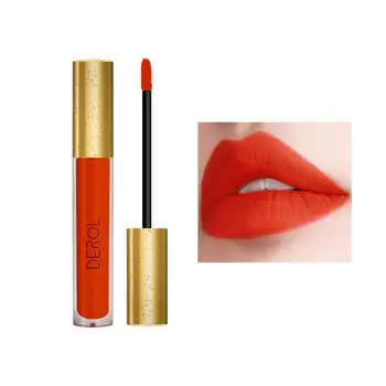 

1/6pcs/set Liquid Matte Lipstick Waterproof Red Lip Rouge Plumper Lip Lasting Lip Lip Gloss Makeup Matte Stick Long Tint Na I8C5