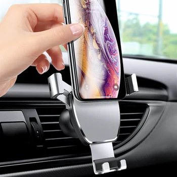 

Universal Gravity Car Bracket Car Vent Mobile Phone Holder Car Air Vent Mount For Smart Phone Car Accessories
