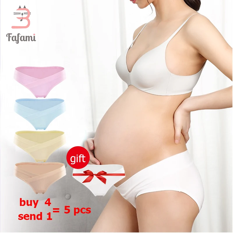 Cotton Maternity Panties Multi-Pack Pregnant Underwear Cotton