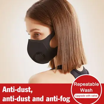

Outdoor Motorcycles Ride Mouth Masks Polyurethane Three-dimensional Mask With Breathing Valve Face Masks