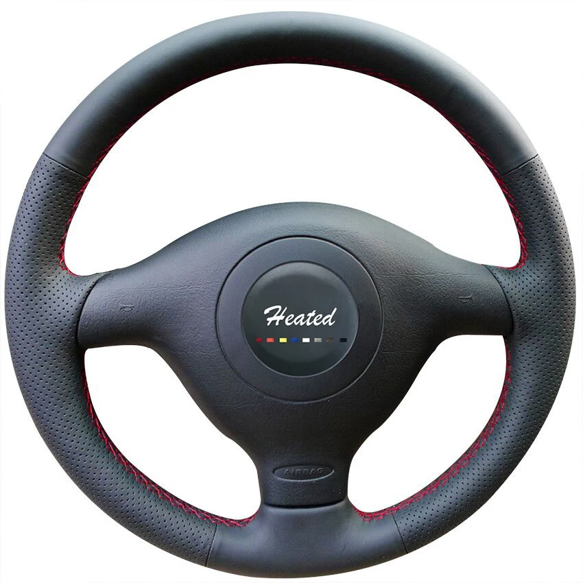 Оплётка на руль для Volkswagen VW Golf 4 Passat B5 1996 2003 Polo 2011 2002|steering wheel cover|wheel coveron the steering |