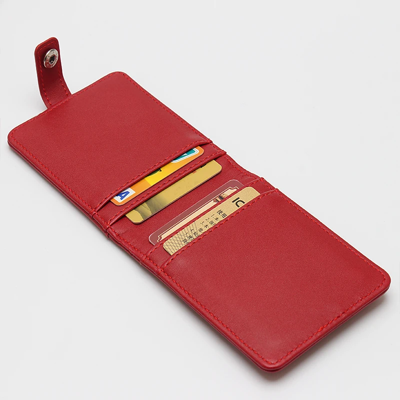 Leather Business ID/Badge Holder Case with Neck Strap Band for Name Tag Id Card Lanyard Chest Card Work Pass wallet card holder card holder id card case business card holder id card holder card wallet document card wallet credit card holder wallet card bag