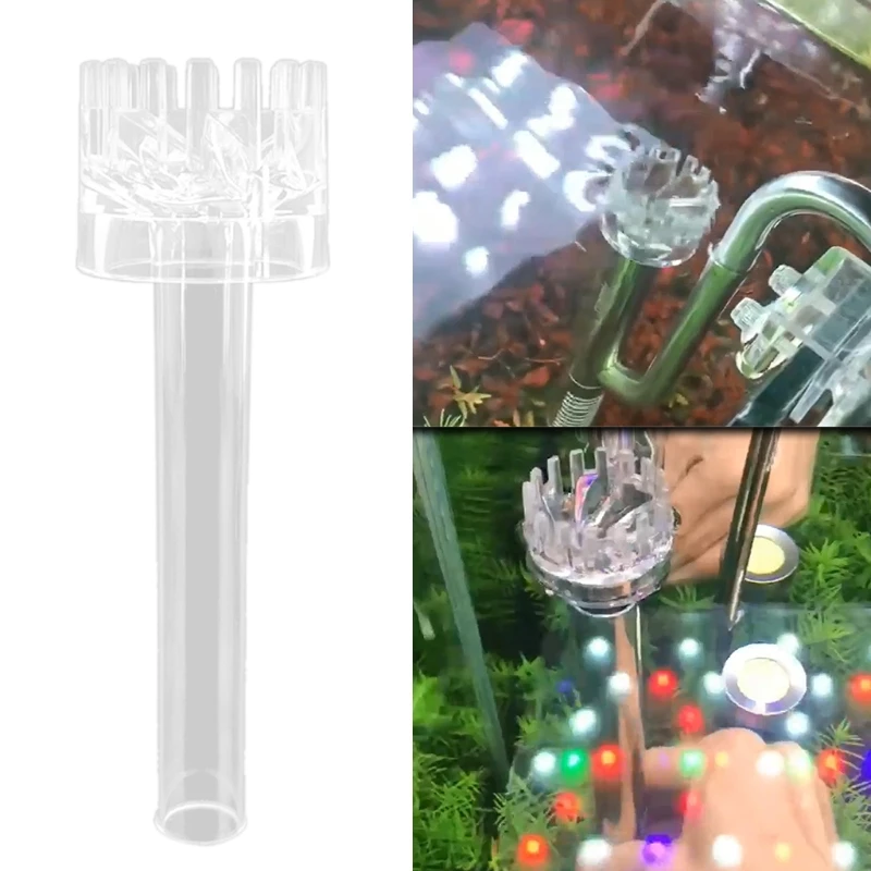 Acrylic Skimmer Aquarium Filter Degreasing Film Float Inlet Outlet Pipe ...