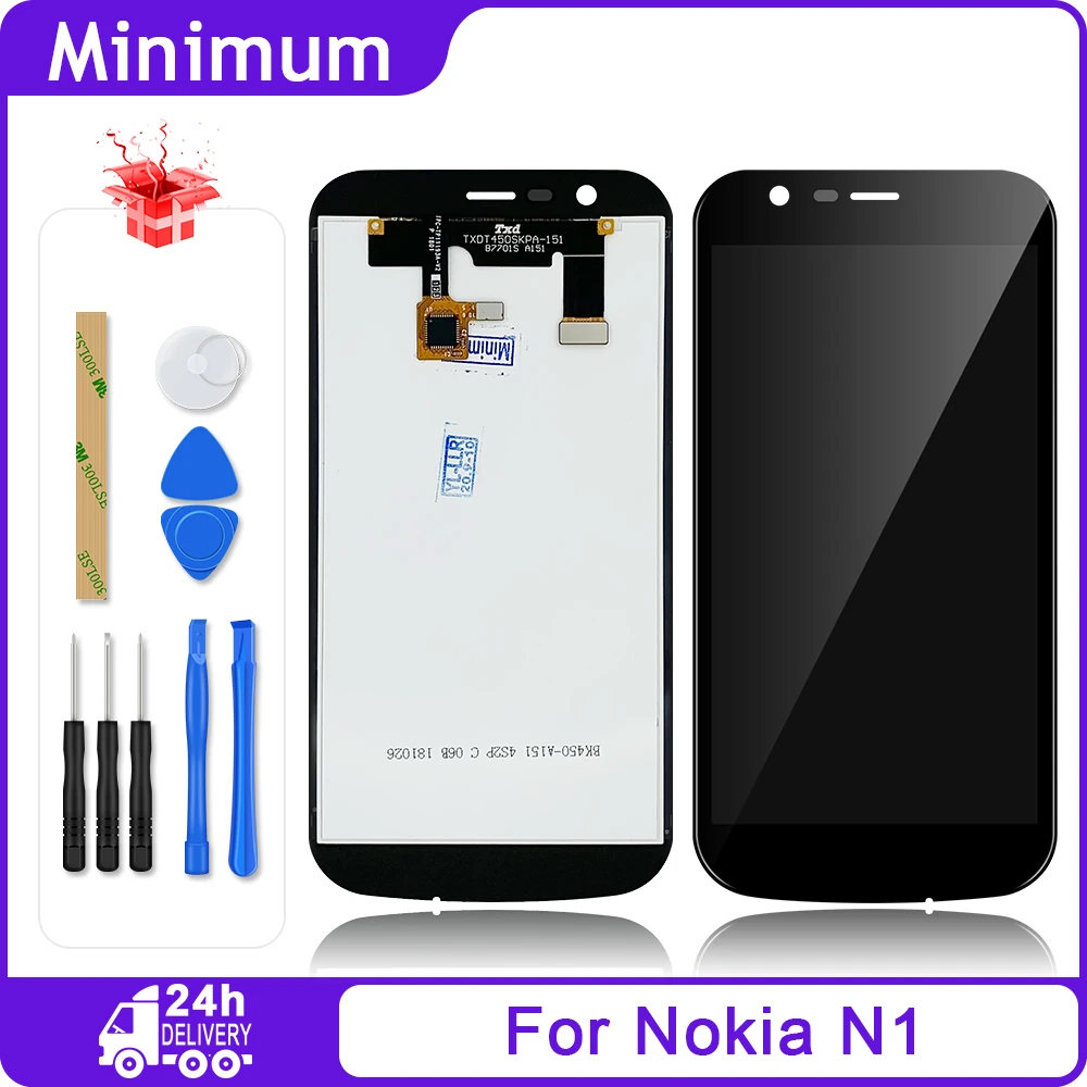 Для Nokia 1 N1 TA 1047 4 5 &quotЖК дисплей сенсорный экран дигитайзер в сборе запасные части