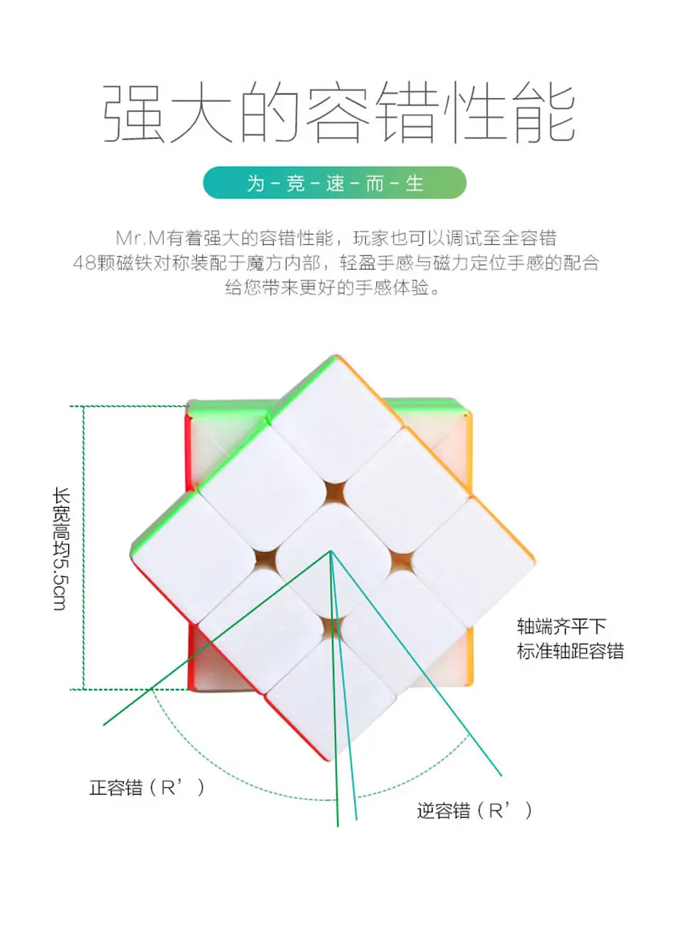 Оригинал высокое качество ShengShou Mr. M 3x3x3 Магнитный магический куб SengSo 3x3 магниты скоростная головоломка Рождественский подарок идеи детские