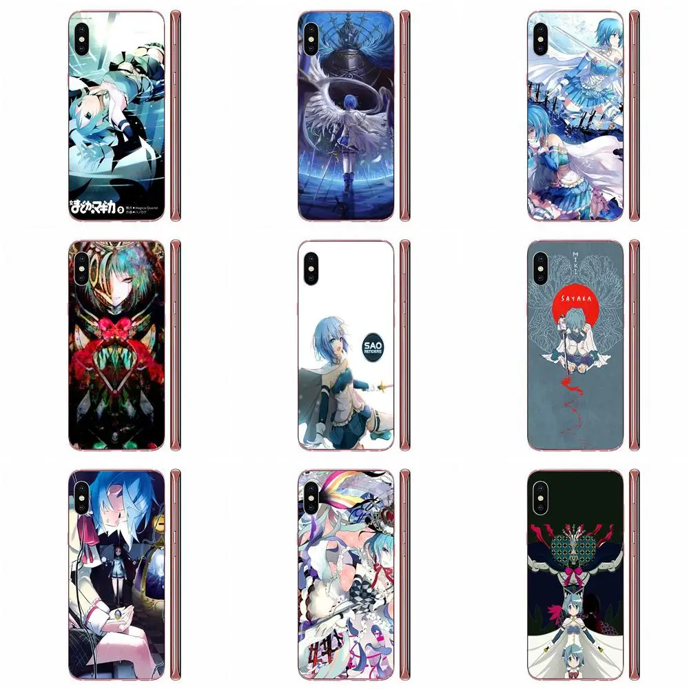 Sayaka Miki Puella Magi Madoka Magica для Apple iPhone 11 Pro X XS Max XR 4 4S 5 5C 5S SE SE2 6 6S 7 8 Plus Роскошный чехол