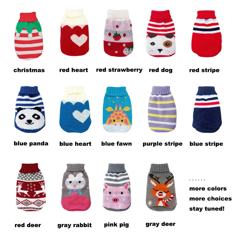Pet Clothes Christmas Cat Dog Sweater