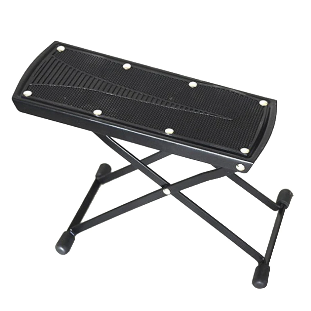 Guitar Foot Rest Guitar Footstool, Portable, Adjustable, Folding, for Classical Guitar