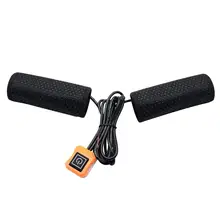 Мотоцикл мото Мотокросс аксессуары с подогревом ручки с трехуровневым индикатором светильник нагреватель ручек Manillar Motocicleta