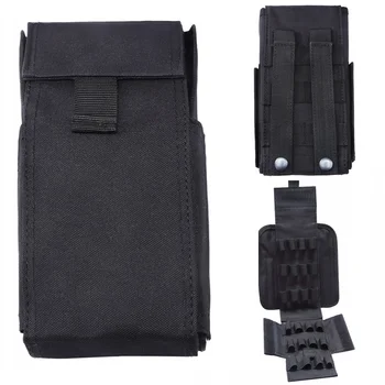 

Airsoft Tactical 12GA 12 Gauge Shells Magazine Pouches Molle Bandolier Cartridge Holder Military Hunting Accessories Ammo Bag