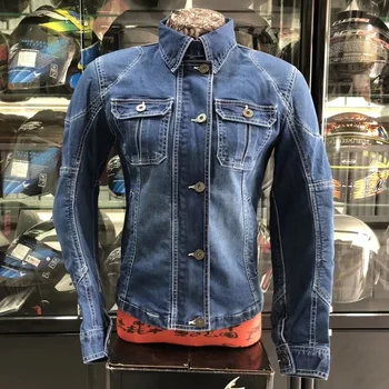 

Women's Motorcycle Denim Riding protector Jacket Bike daily jacket