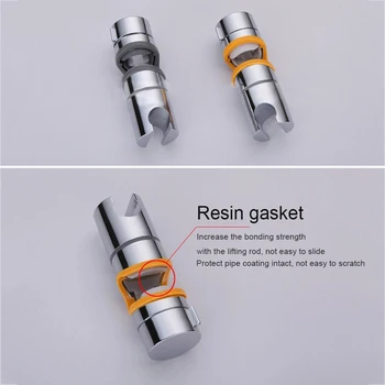 

Straight Buckle Free Punch Shower Seat for 18-25mm Shower Pipe Household Adjustable Shower Seat Bathroom Shower Head Accessories