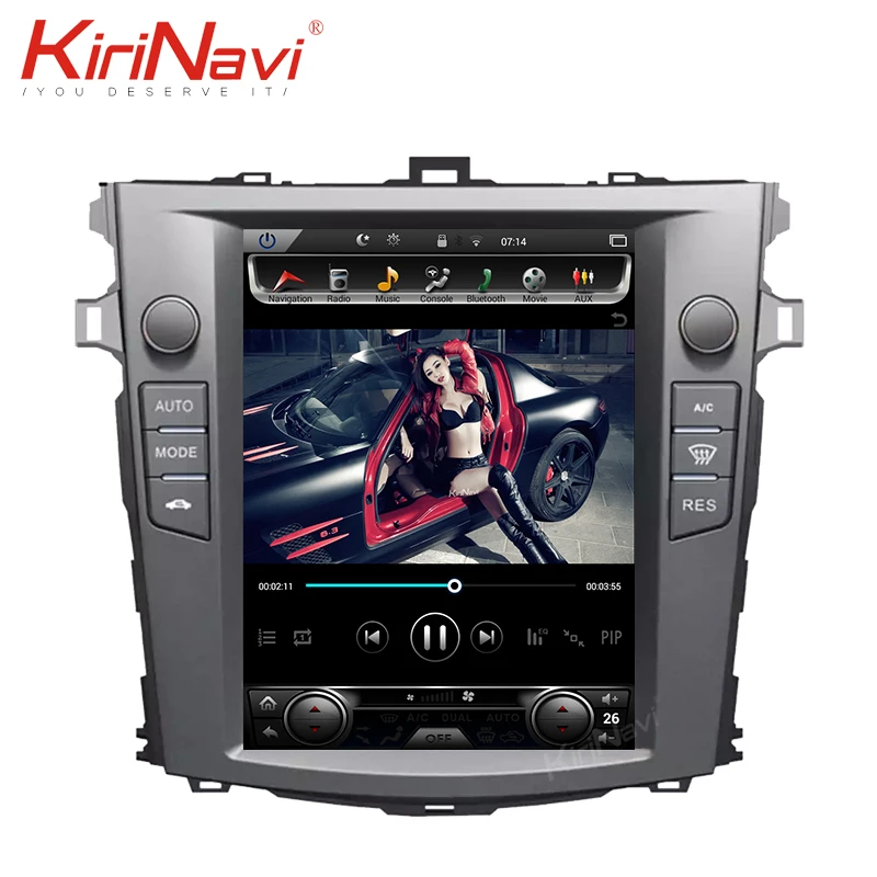 Cheap KiriNavi Vertical Screen Tesla Style 10.4