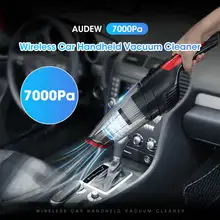 AUDEW 7000Pa Wireless Car Handheld Vacuum Cleaner Portable Upgraded Powerful Vacuum Cleaner For Car Home Pet Hair Cleaning