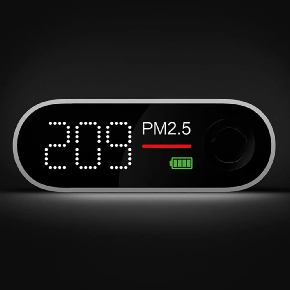 Прочный практичный PM2.5 3 Вт бытовой умный монитор смога стол смога измерительный инструмент портативный ABS детектор газа